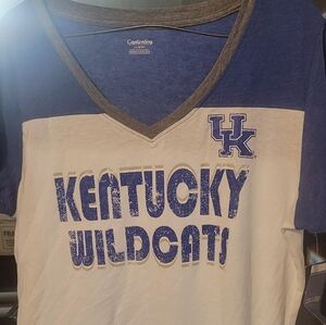 Kentucky Wildcats Blue and White T-Shirt